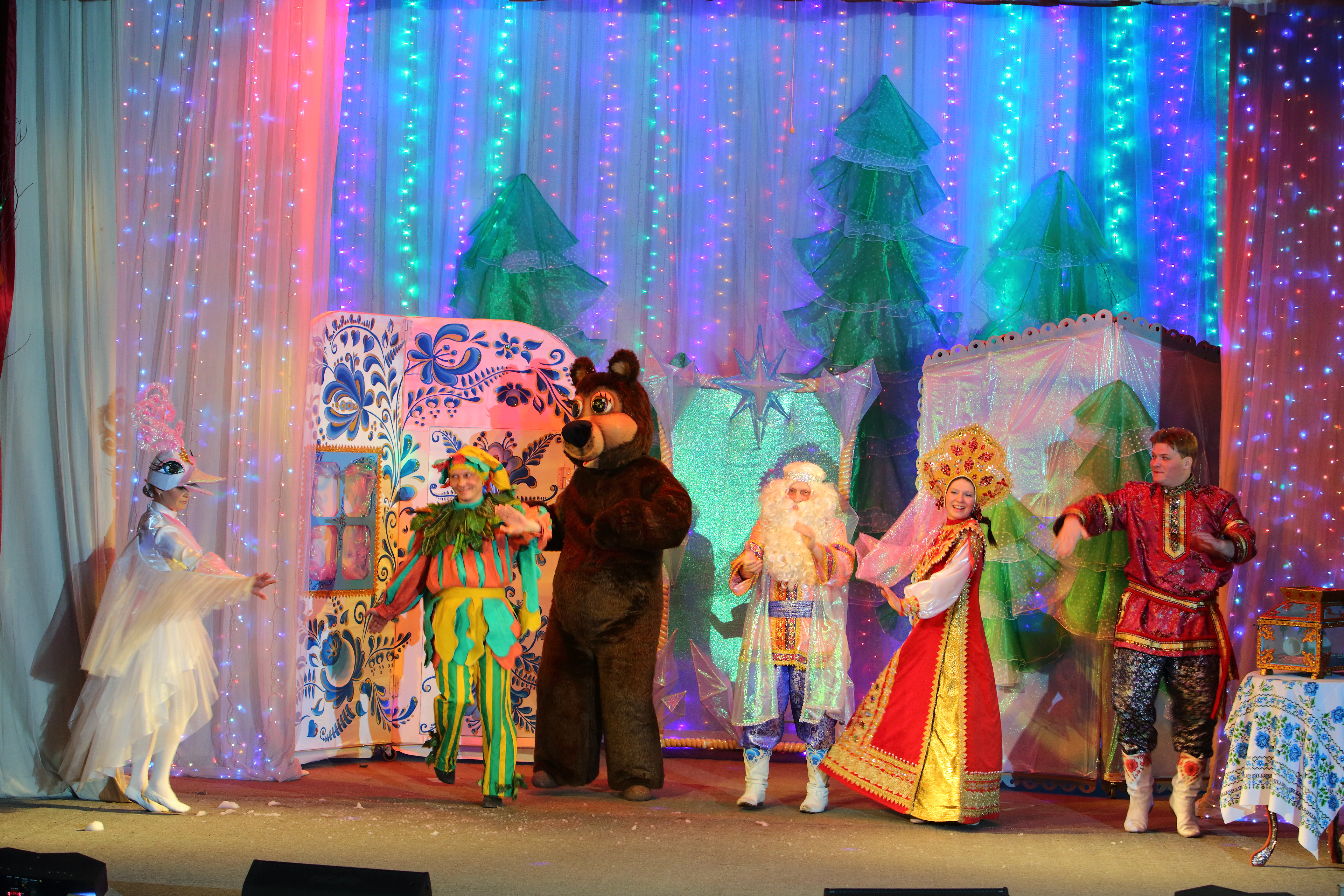 Благотворительный спектакль "Морозко" для особых детей.