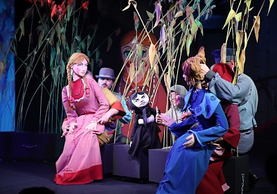 "ГРОЗА"  Обменные региональные гастроли Новоуральский театр кукол "Сказ"