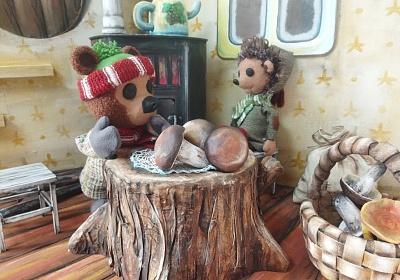 "ЗИМА ДЛЯ ЕЖИКА И МЕДВЕЖОНКА"/премьера